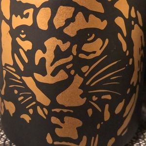 Starbucks Sumatra Black Matte and Gold Tiger Coffee/Tea Mug